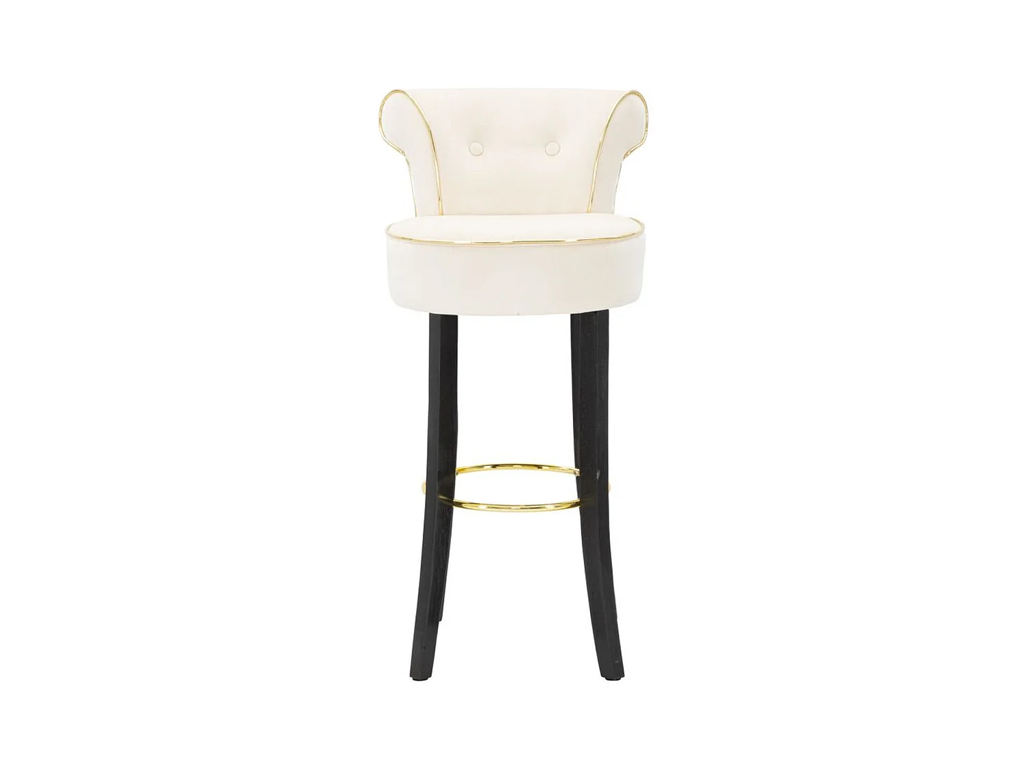 Sgabello Alto MF440, Beige, 46x48x96 cm, Epikasa