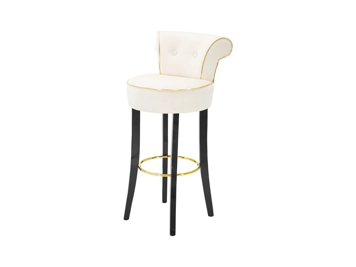 Sgabello Alto MF440, Beige, 46x48x96 cm, Epikasa