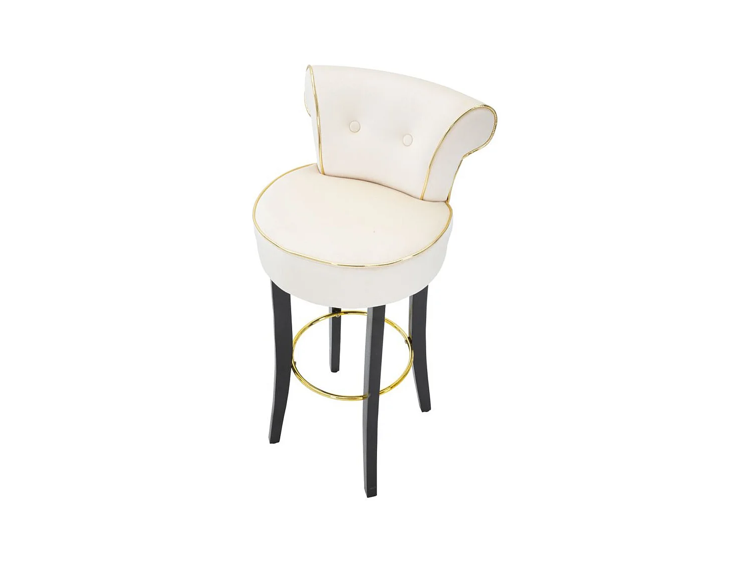 Sgabello Alto MF440, Beige, 46x48x96 cm, Epikasa