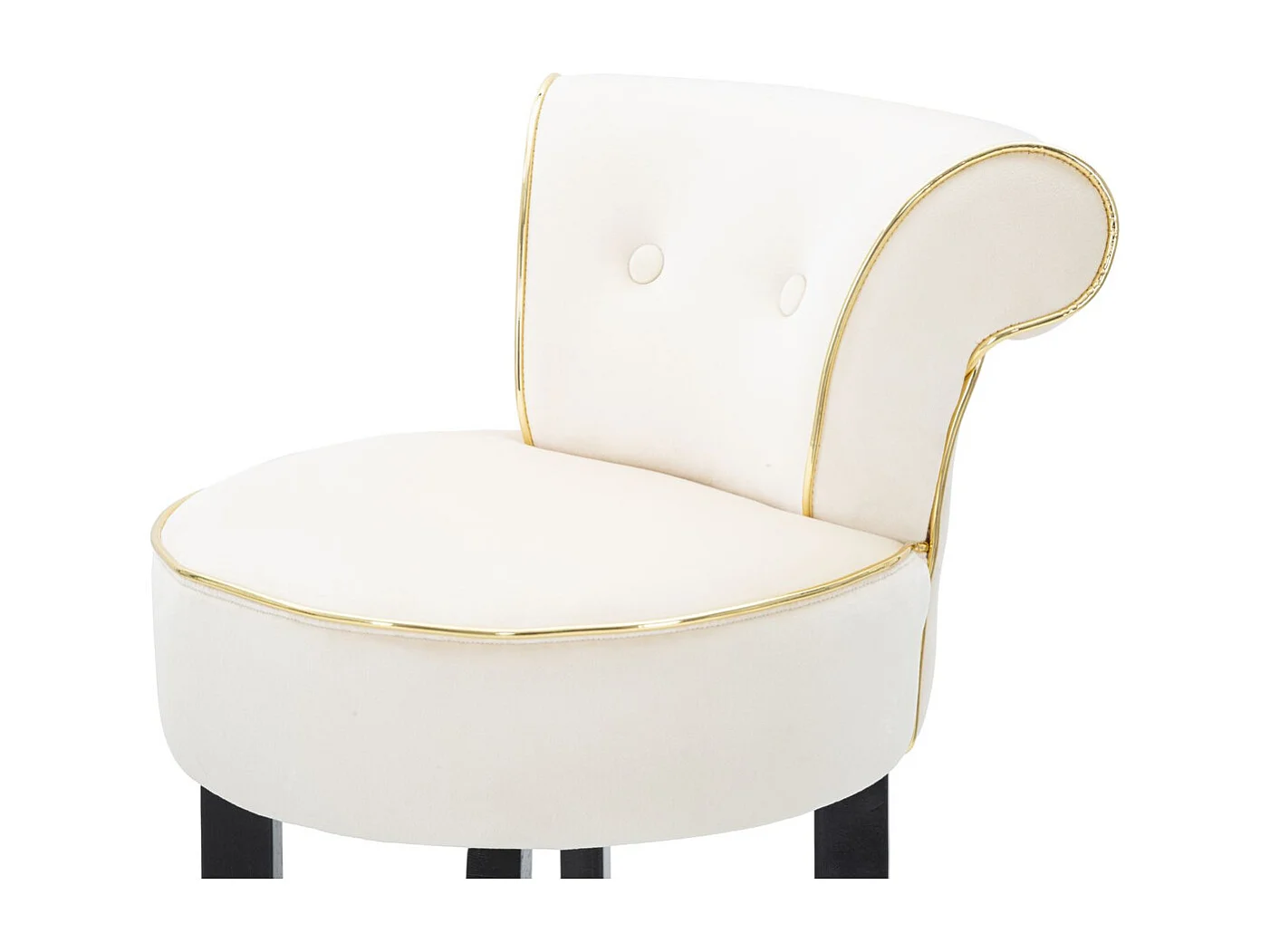 Tabouret Haut MF440, Beige, 46x48x96 cm, Seven Design