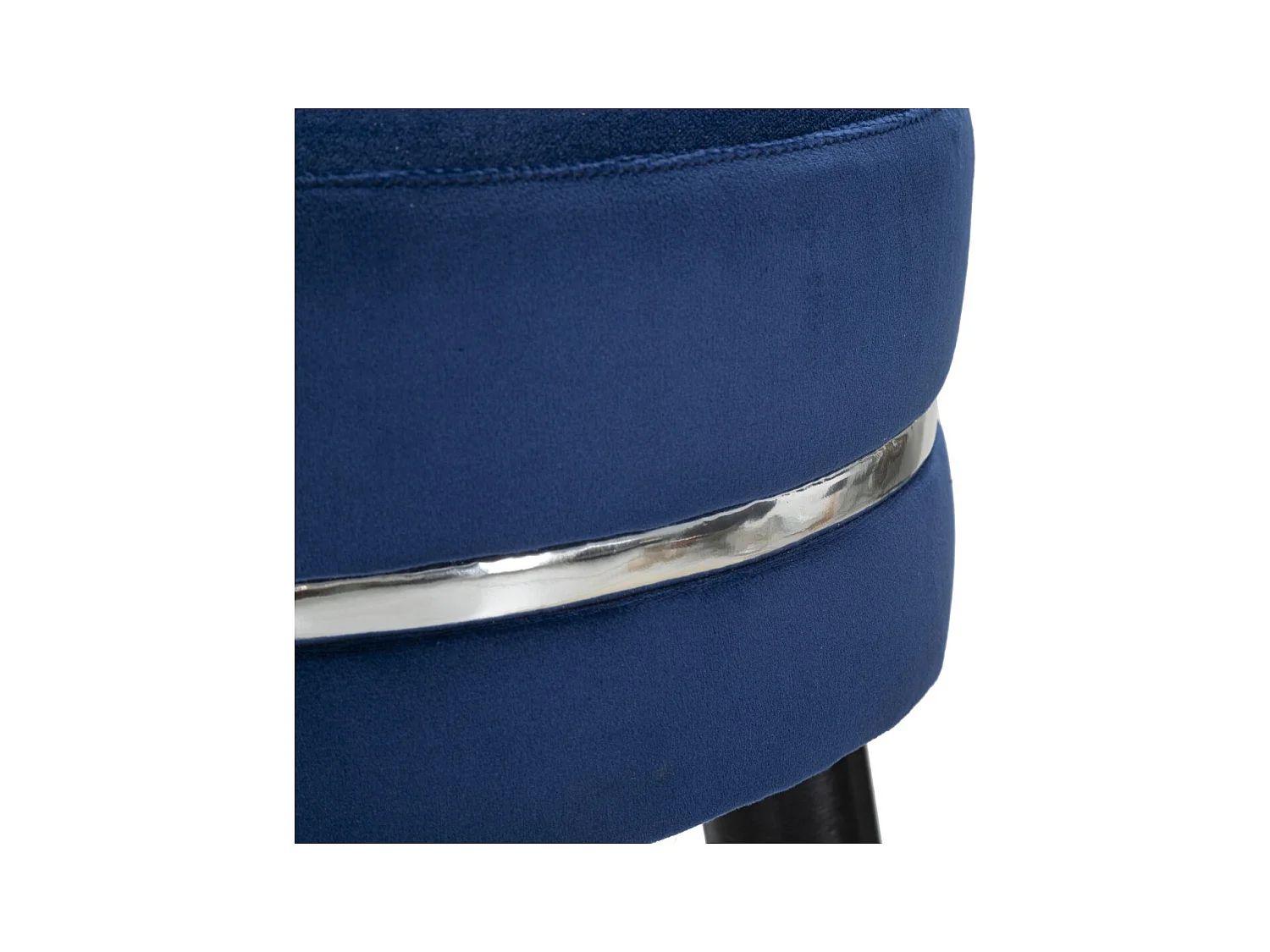 Wysoki Stołek MF435, Niebieski, 35x35x74 cm, Epikasa