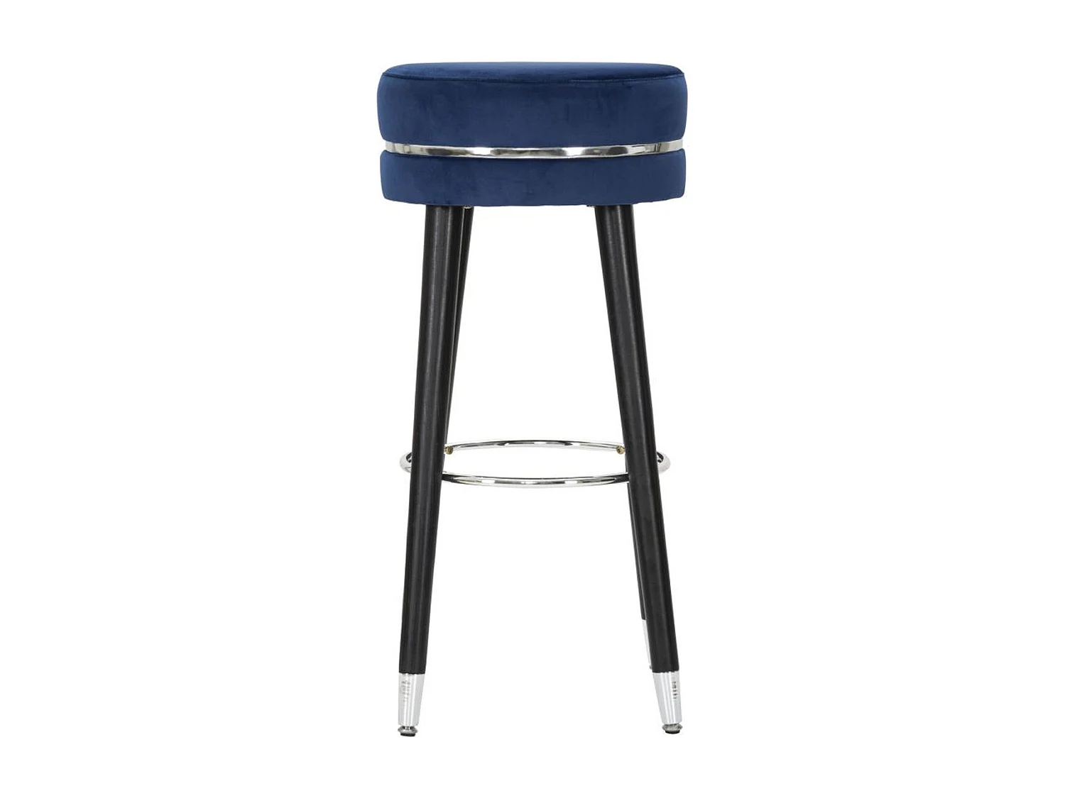 Wysoki Stołek MF435, Niebieski, 35x35x74 cm, Seven Design