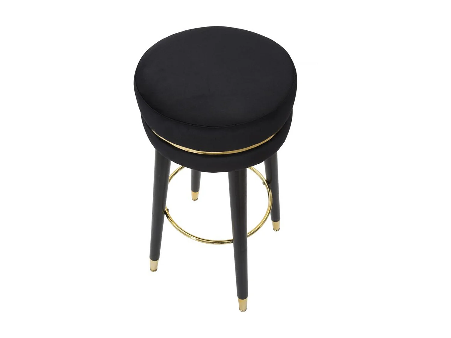 Wysoki Stołek MF438, Czarny, 35x35x74 cm, Seven Design