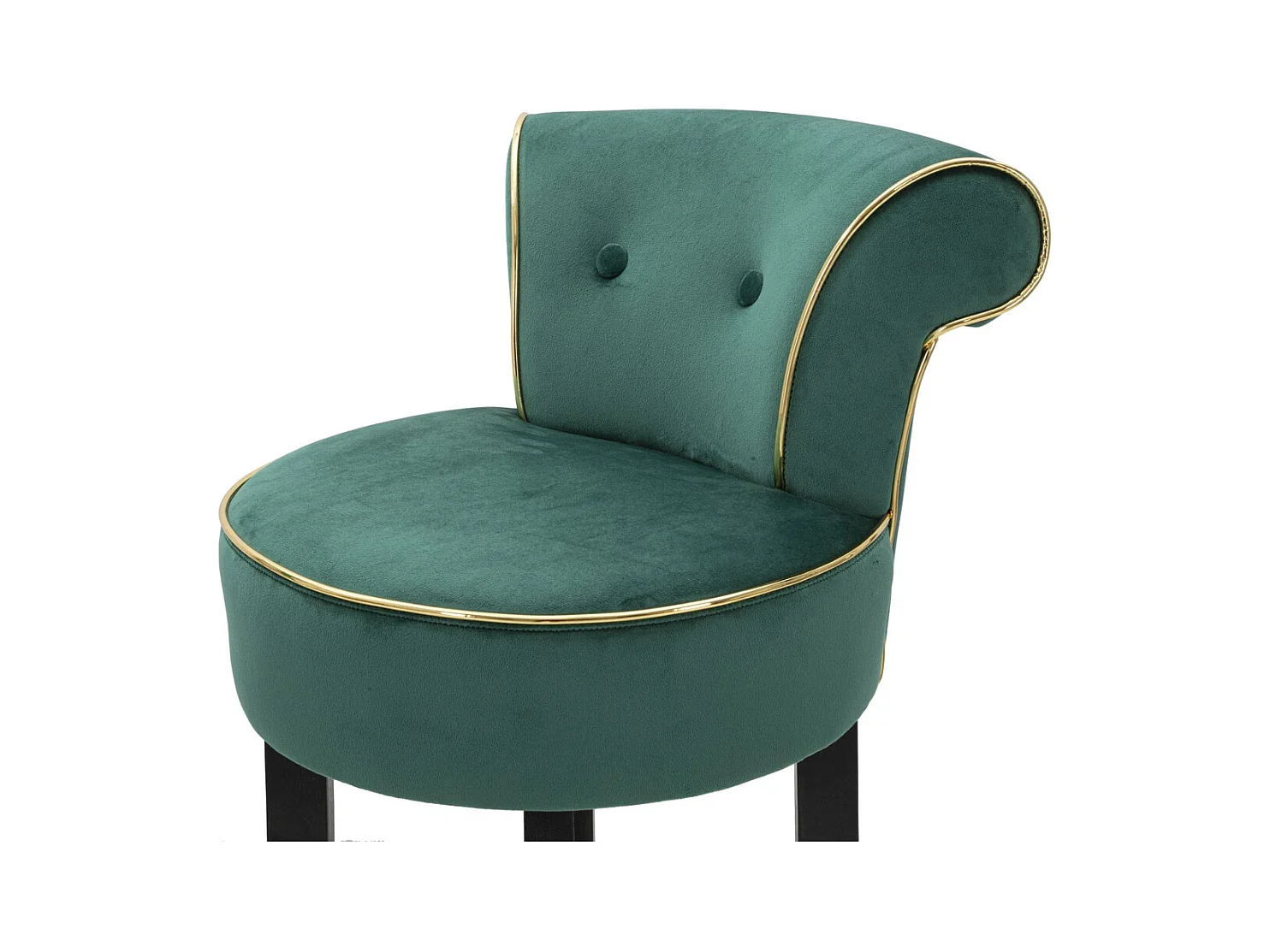 Wysoki Stołek MF443, Zielony, 46x48x96 cm, Epikasa