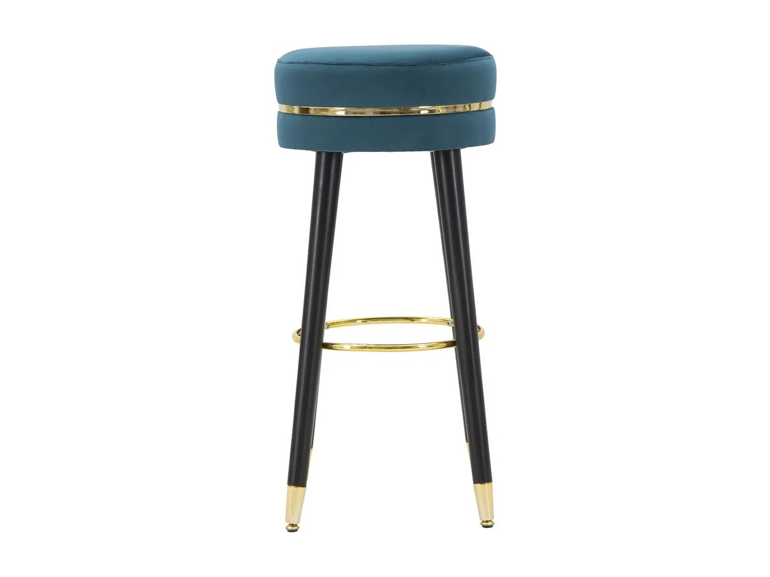 Wysoki Stołek MF439, Zielony, 35x35x74 cm, Seven Design