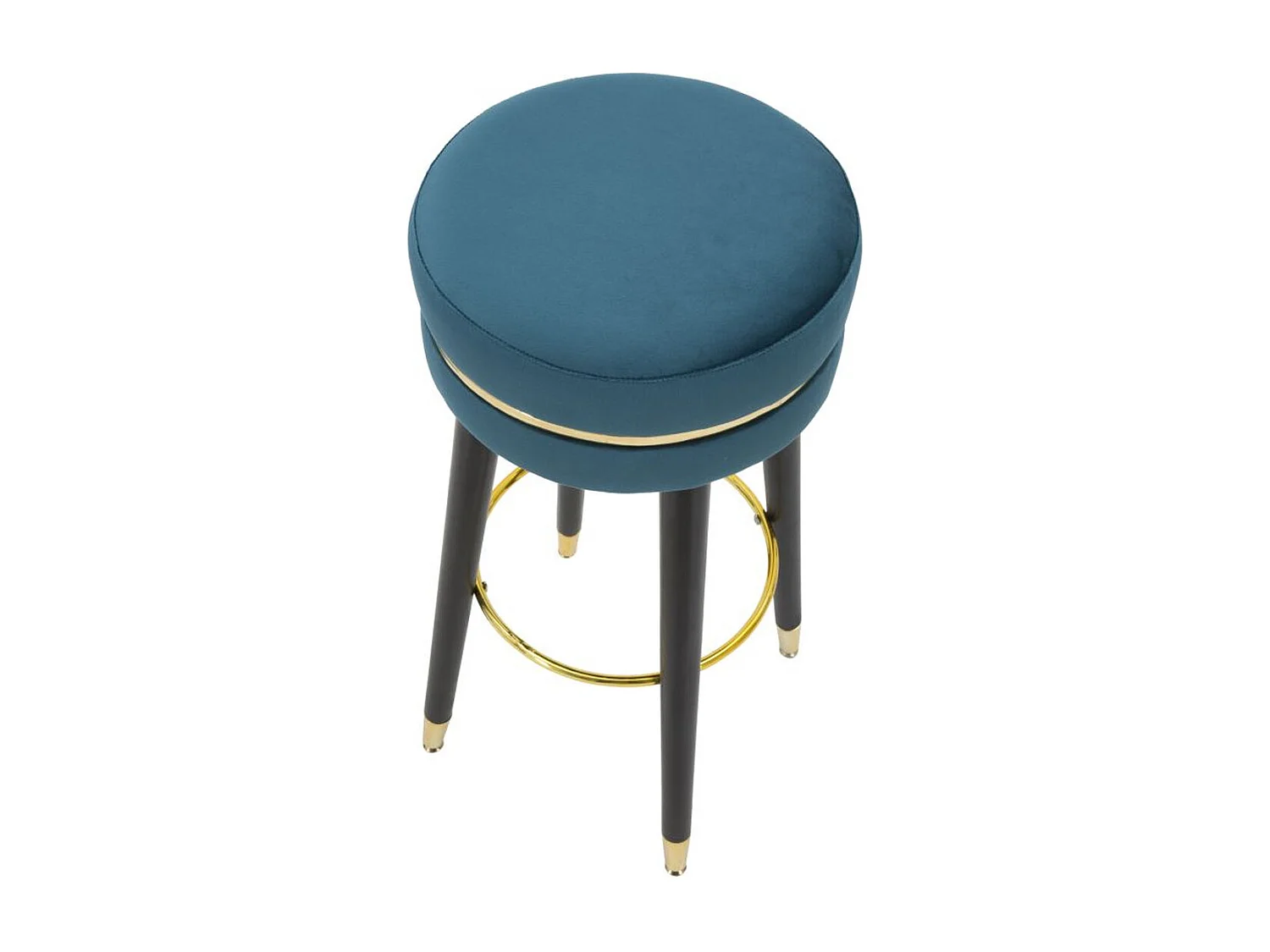 Wysoki Stołek MF439, Zielony, 35x35x74 cm, Seven Design