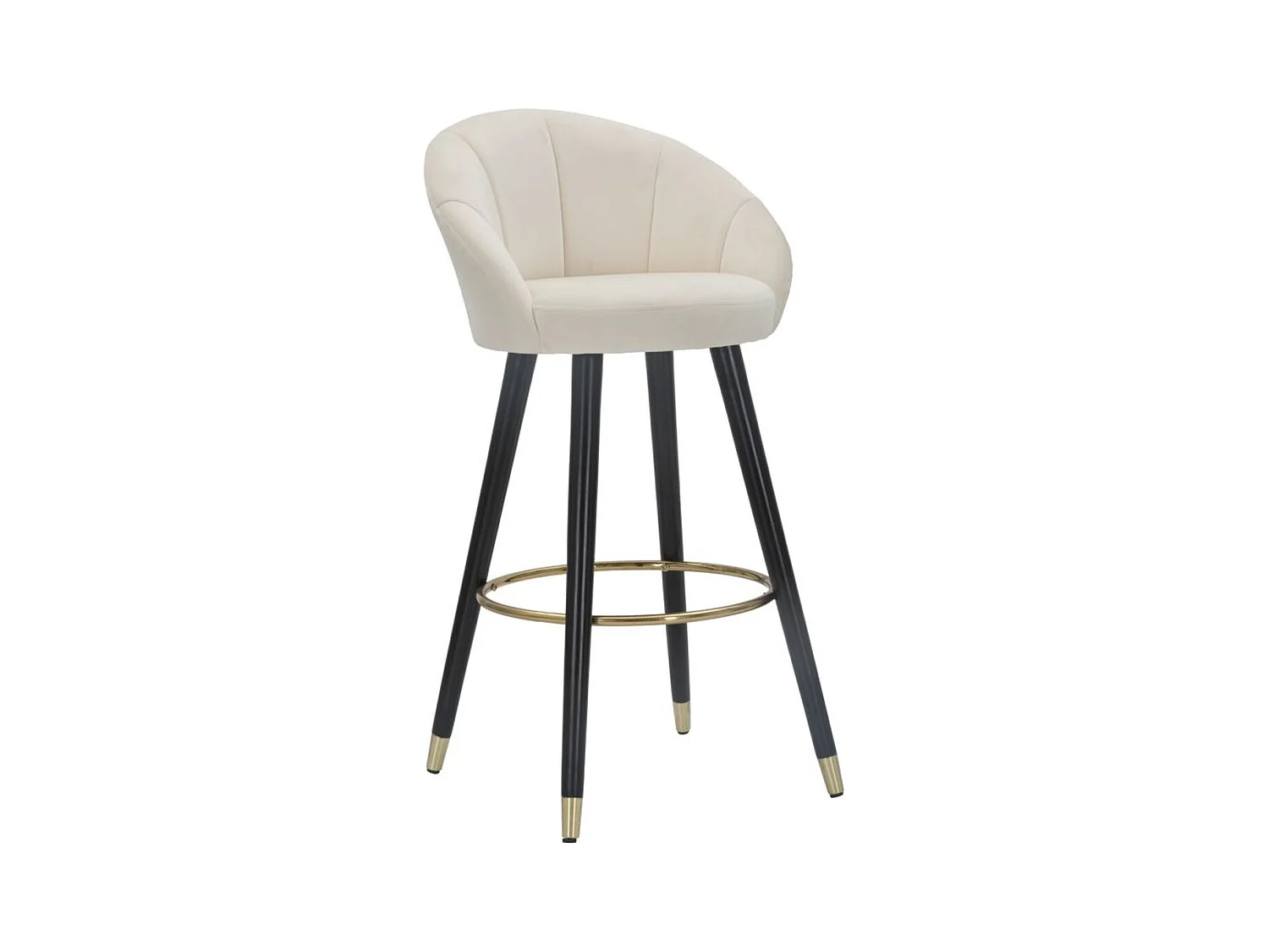 Tabouret Haut MF429, Beige, 55x56x104 cm, Epikasa