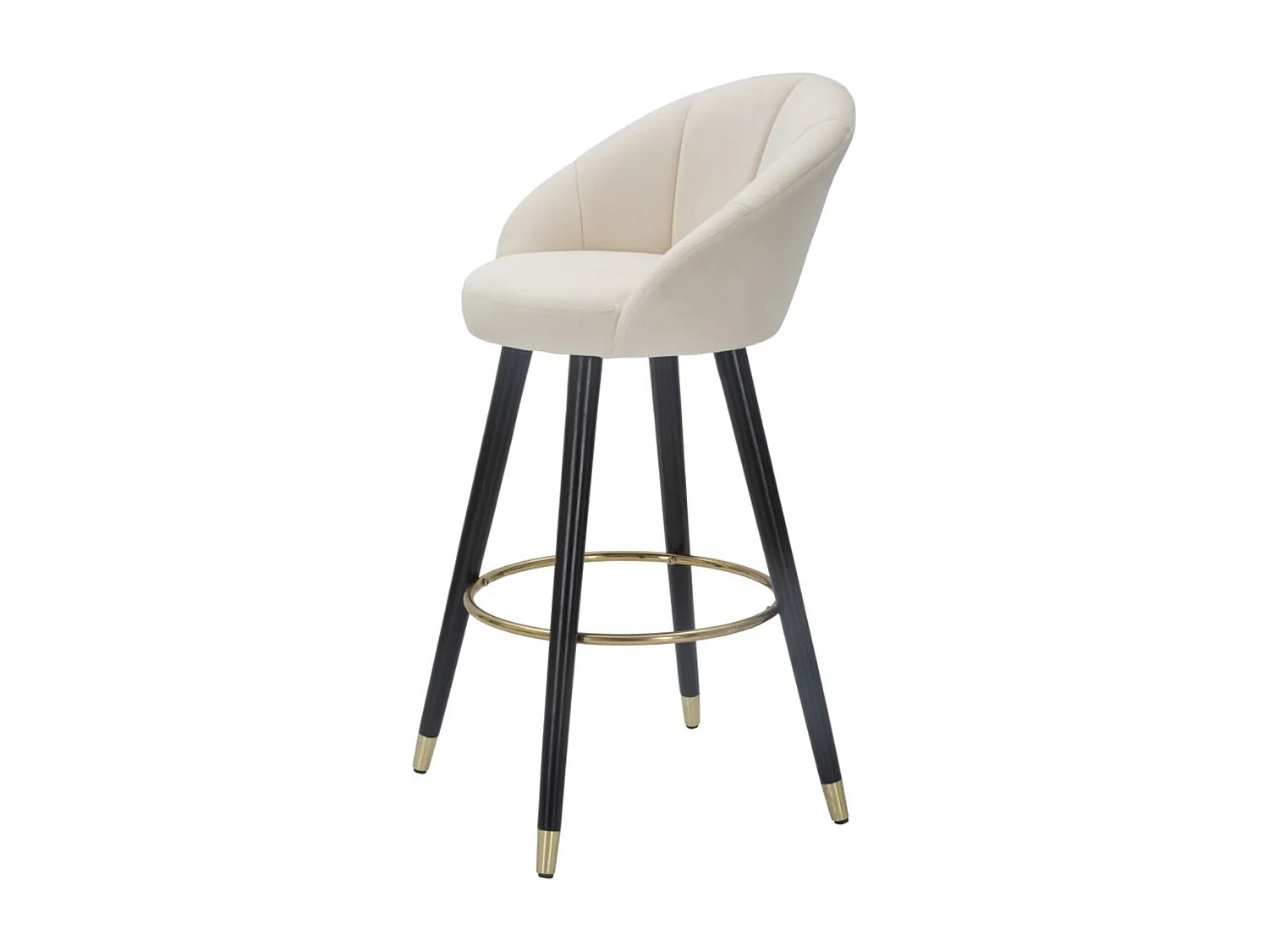 Tabouret Haut MF429, Beige, 55x56x104 cm, Seven Design