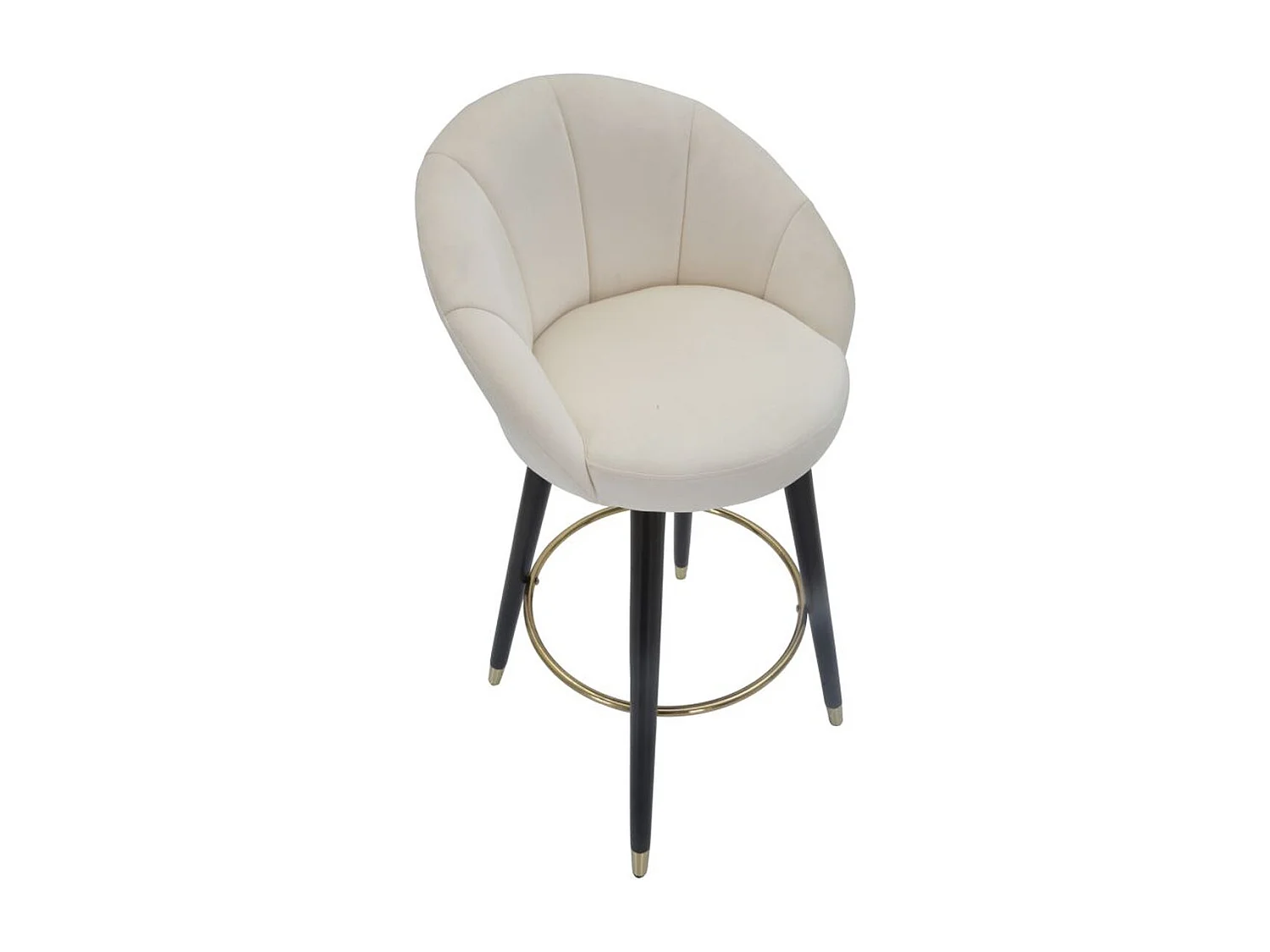 Tabouret Haut MF429, Beige, 55x56x104 cm, Seven Design