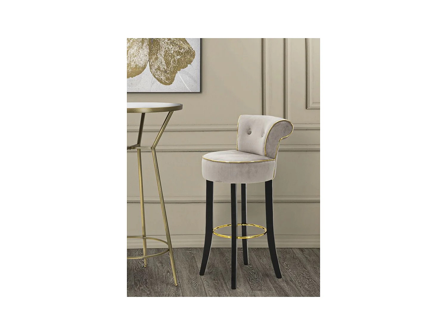 Hoge Kruk MF441, Grijs, 46x48x96 cm, Epikasa