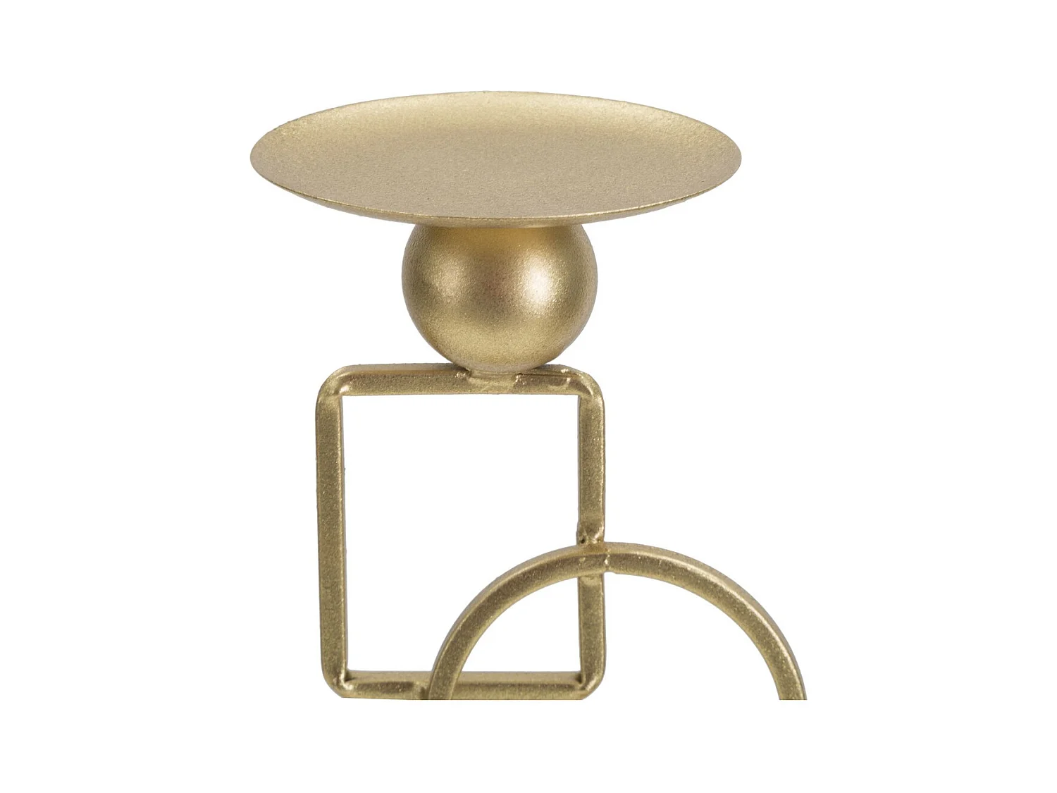 Świecznik MF343, Złoto, 13x10x31,5 cm, Epikasa