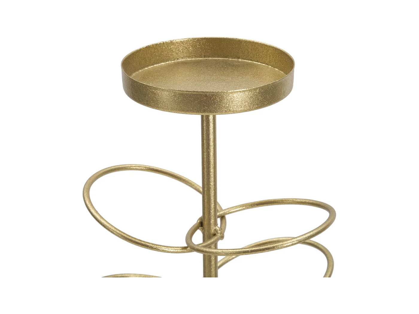 Kaarsenhouder MF341, Goud, 14x13x46 cm, Epikasa