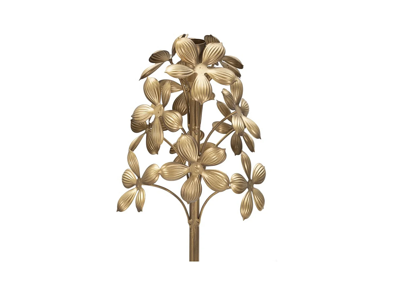 Świecznik MF335, Złoto, 17x17x118 cm, Epikasa