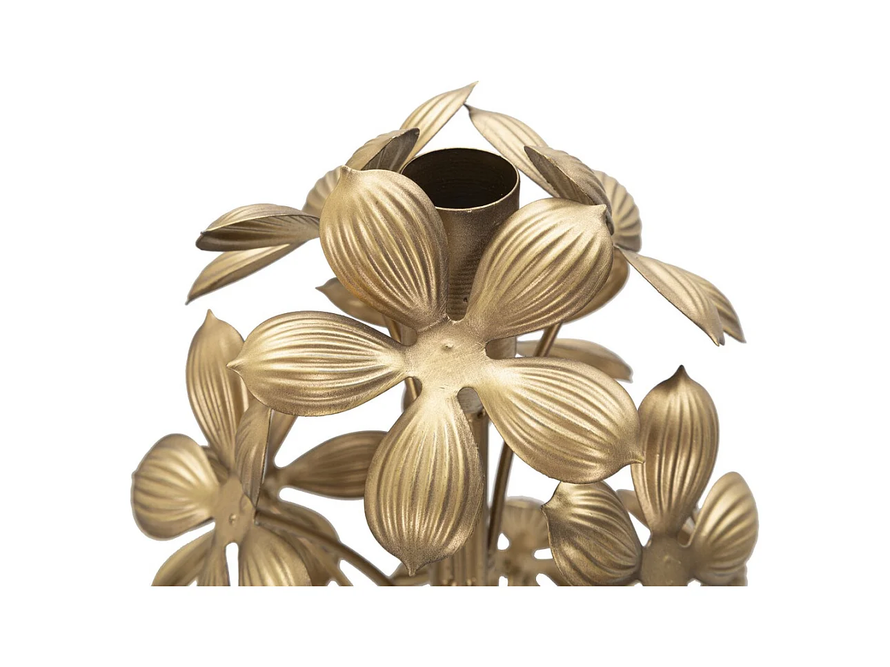 Świecznik MF335, Złoto, 17x17x118 cm, Epikasa