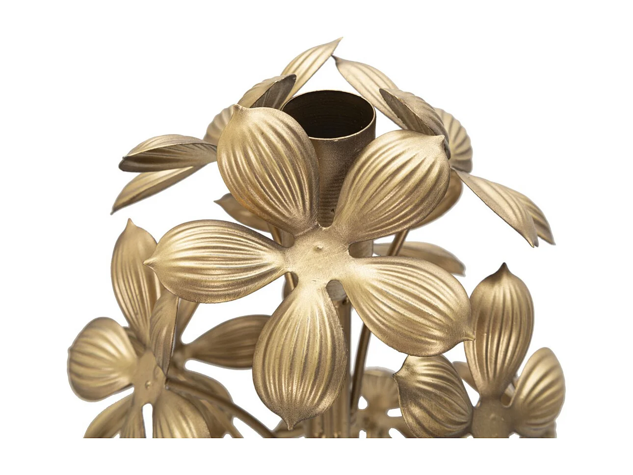 Bougeoir MF335, Or, 17x17x118 cm, Seven Design