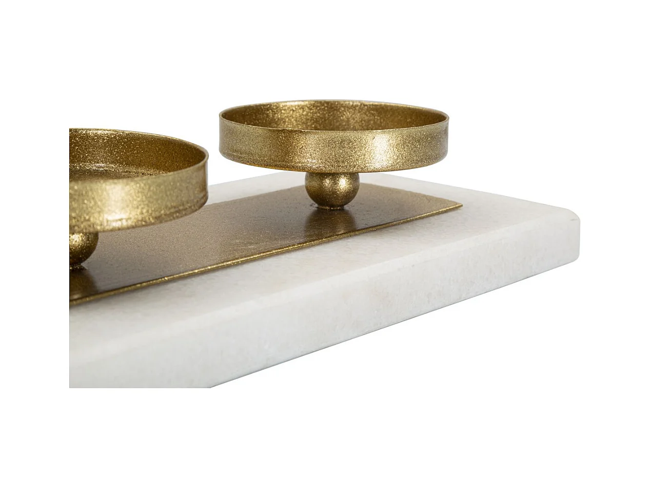 Kaarsenhouder MF337, Goud, 40x10x5 cm, Epikasa