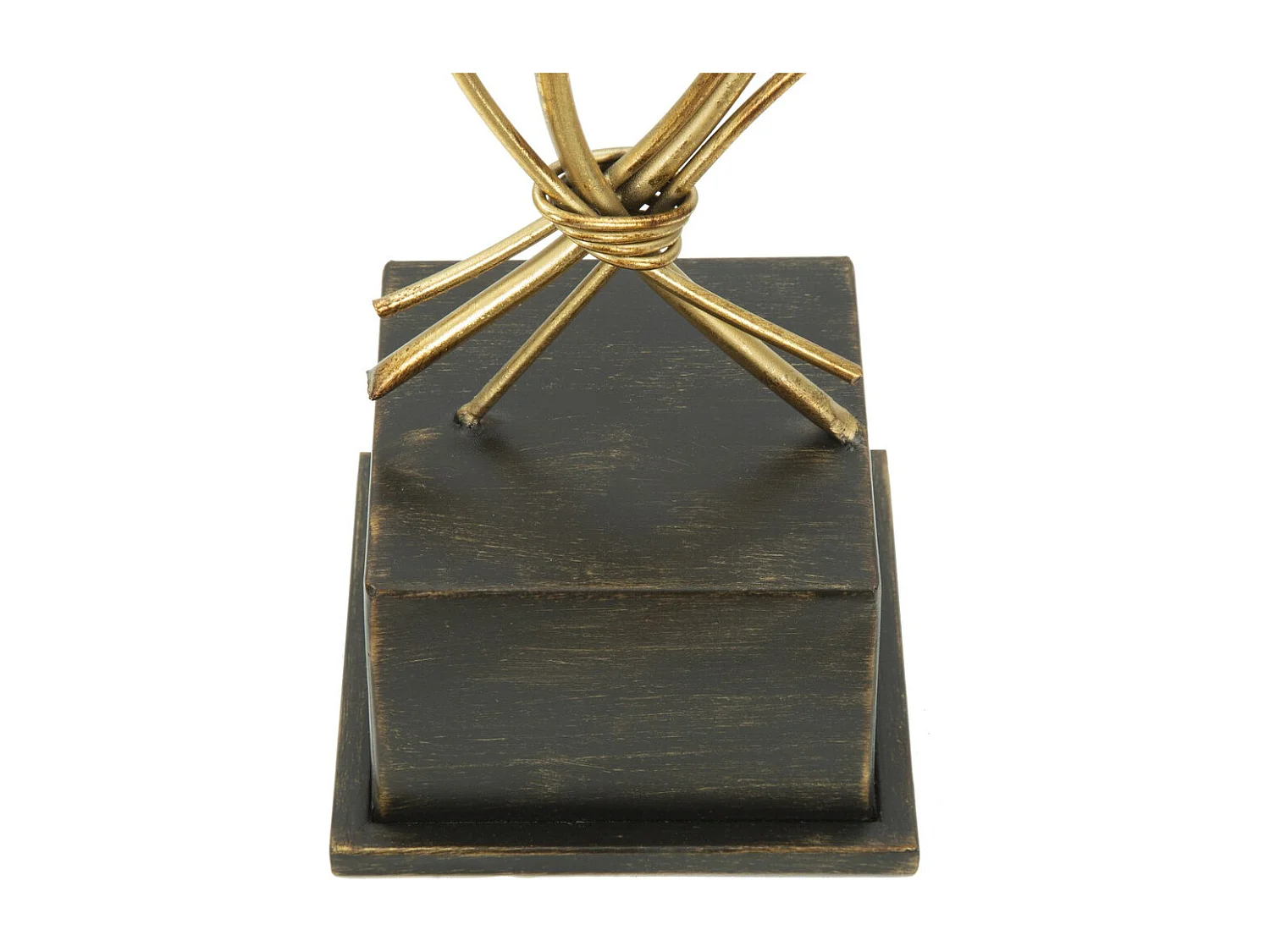 Bougeoir Feuille 60, Or, 29x12,5x44 cm, Seven Design