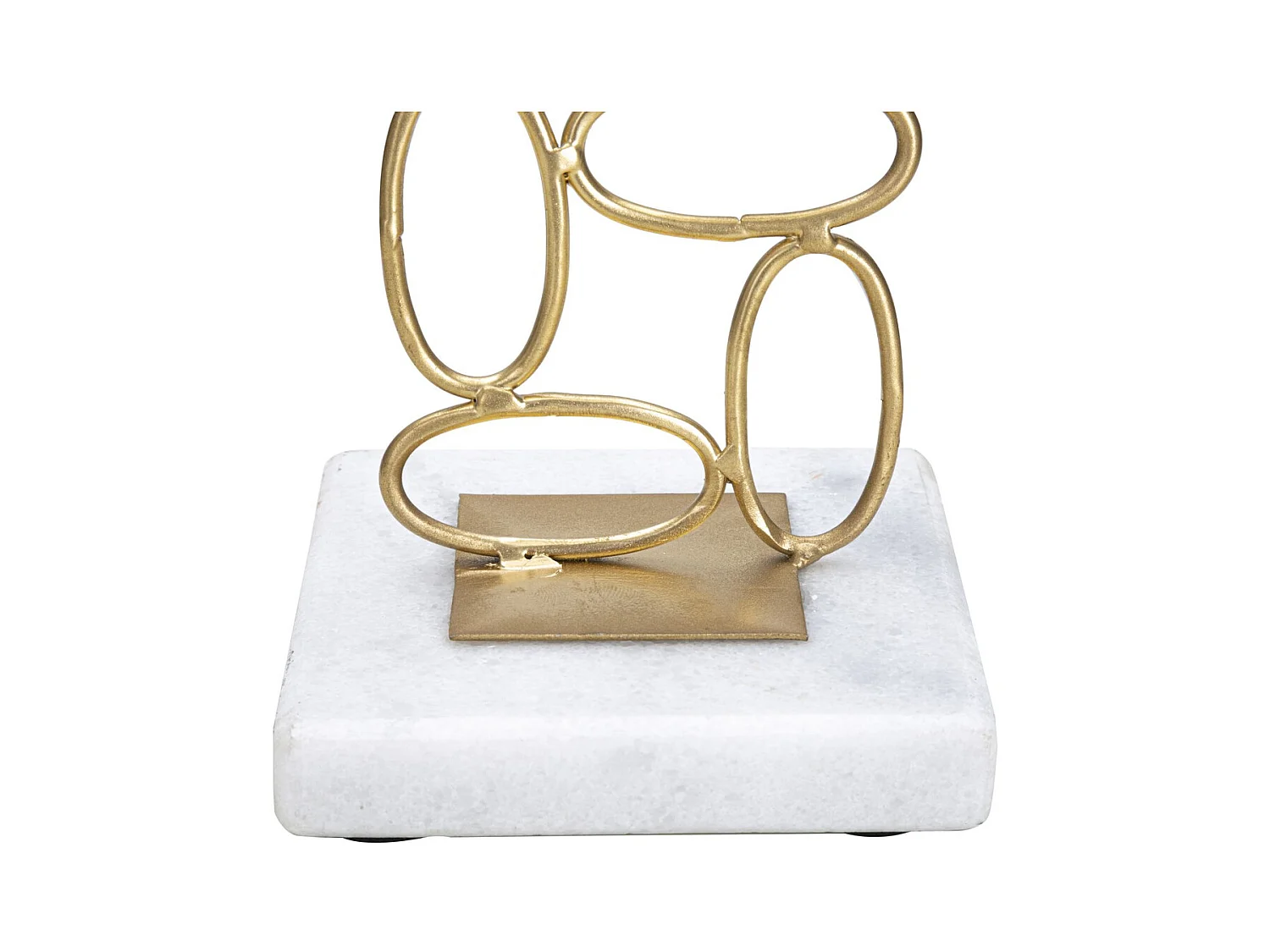 Kaarsenhouder MF342, Goud, 10x10x27 cm, Epikasa