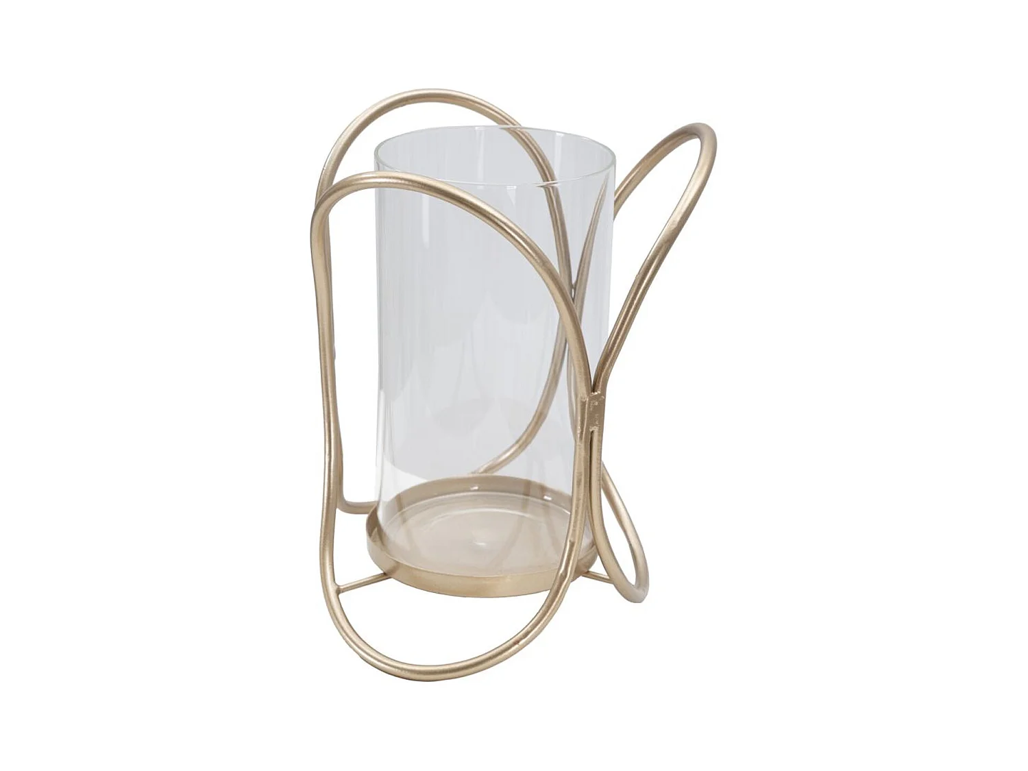 Suporte de Velas MF349, Castanho, 16x16x21,5 cm, Epikasa