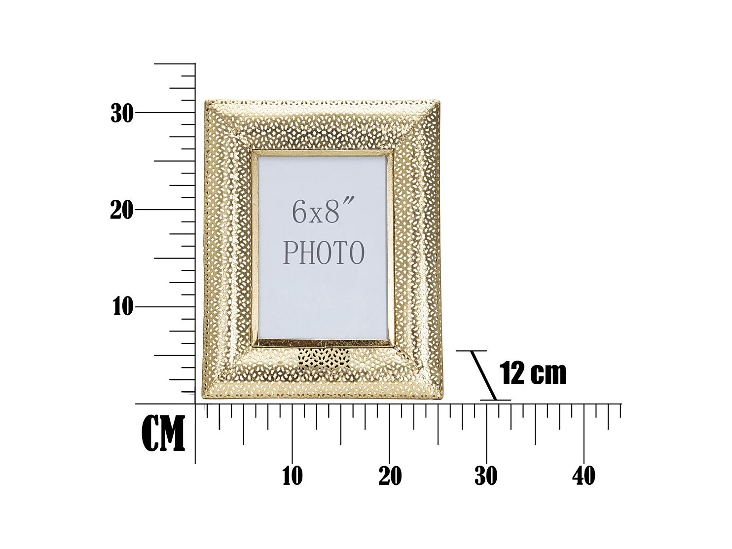 Fotolijst Olistic 5, Goud, 25x12x31 cm, Epikasa
