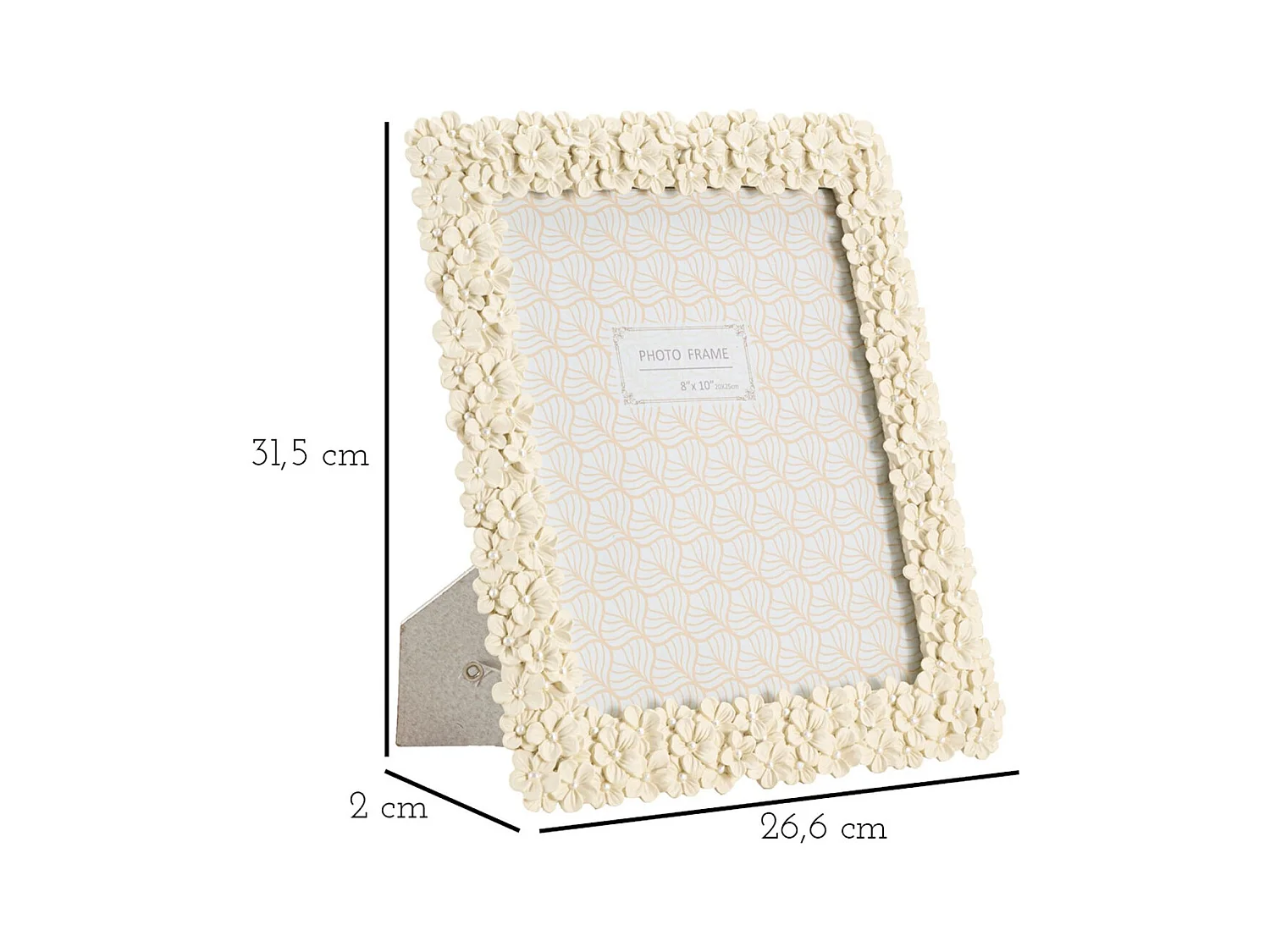 Fotolijst Olistic 19, Beige, 26,5x2x31,5 cm, Epikasa