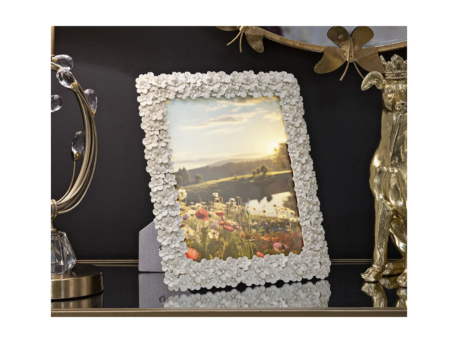 Cadre Photo Olistic 19, Beige, 26,5x2x31,5 cm, Seven Design