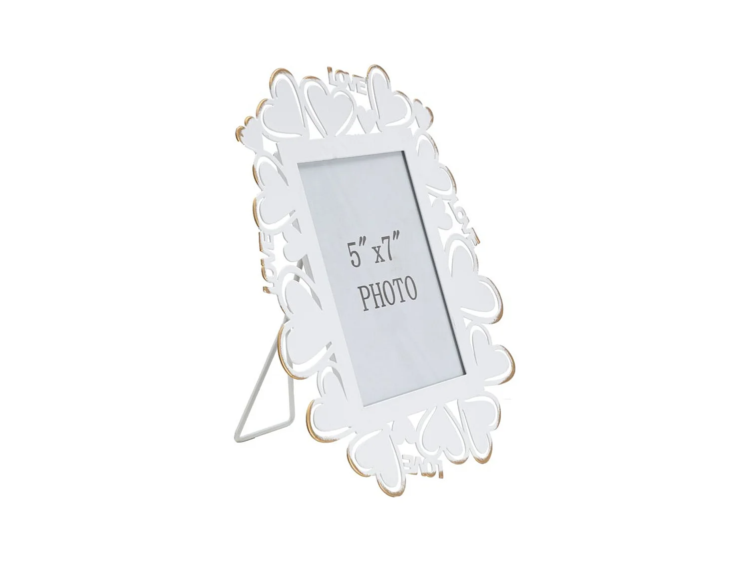 Moldura para Fotografias Olistic 4, Branco, 25x14,5x27,7 cm, Epikasa