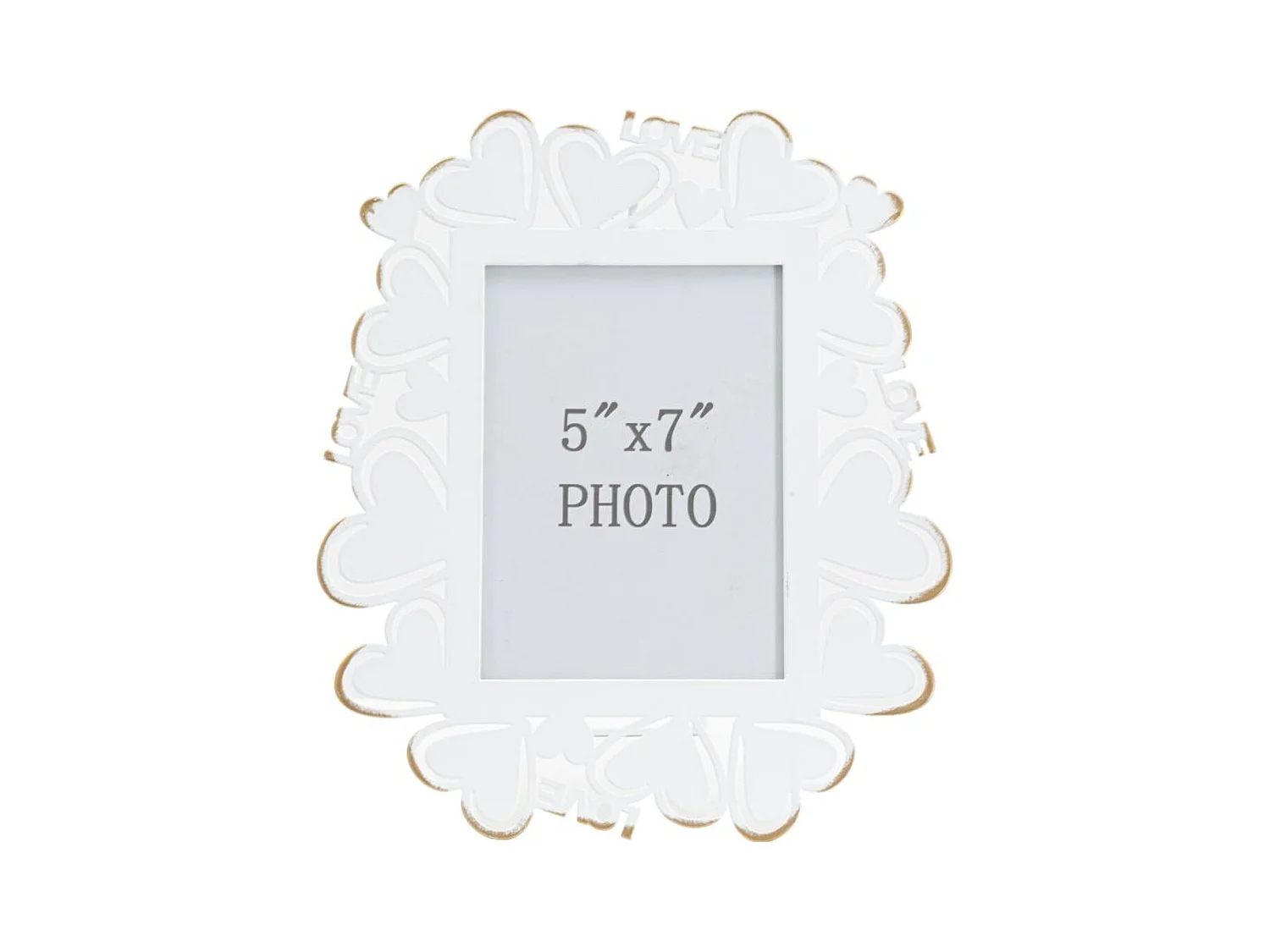 Moldura para Fotografias Olistic 4, Branco, 25x14,5x27,7 cm, Epikasa