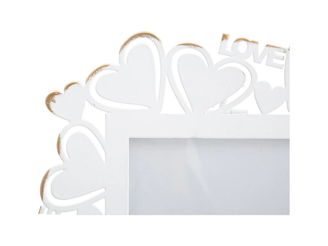 Moldura para Fotografias Olistic 4, Branco, 25x14,5x27,7 cm, Epikasa