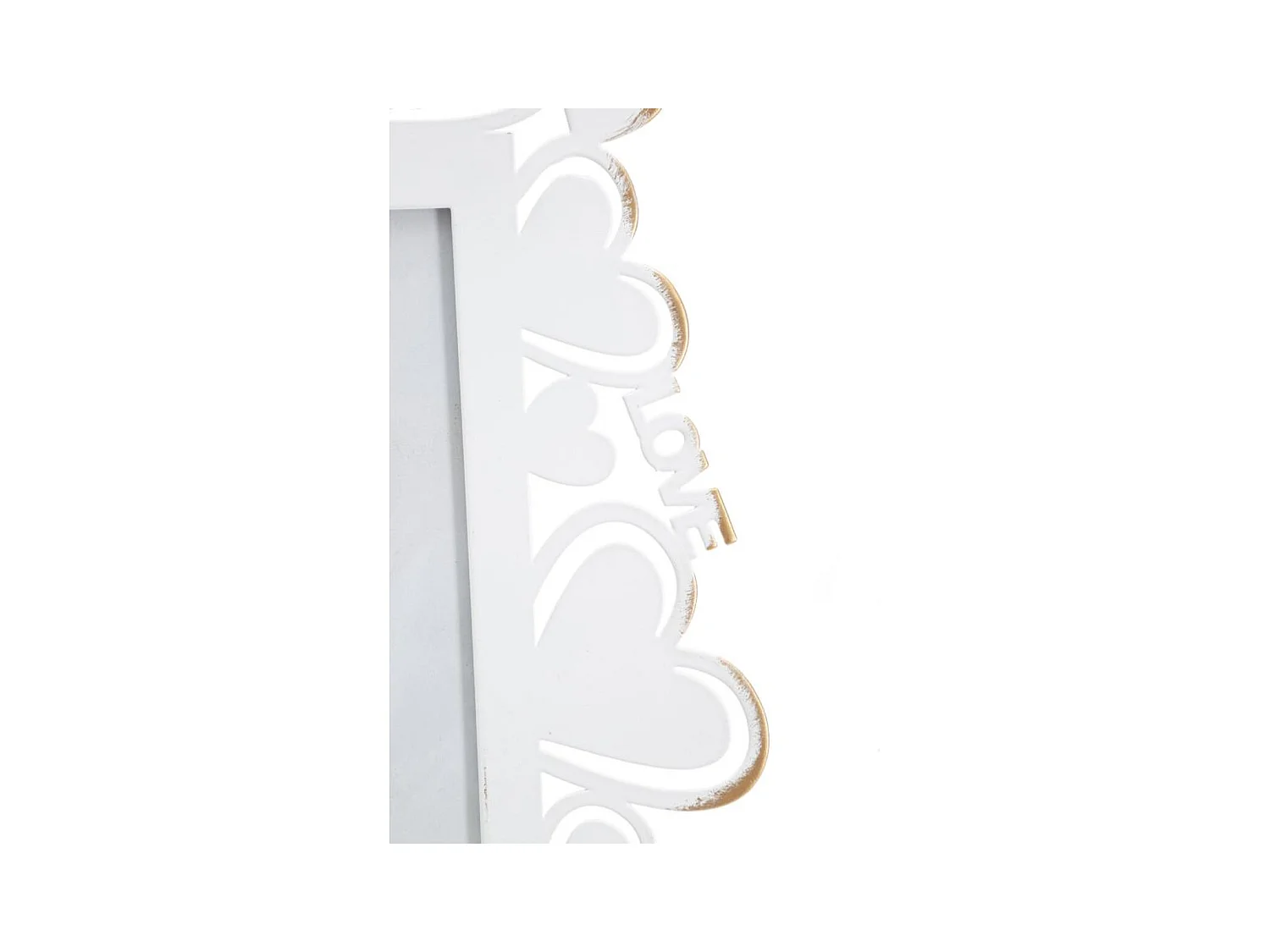 Ramka na Zdjęcia Olistic 4, Biały, 25x14,5x27,7 cm, Epikasa