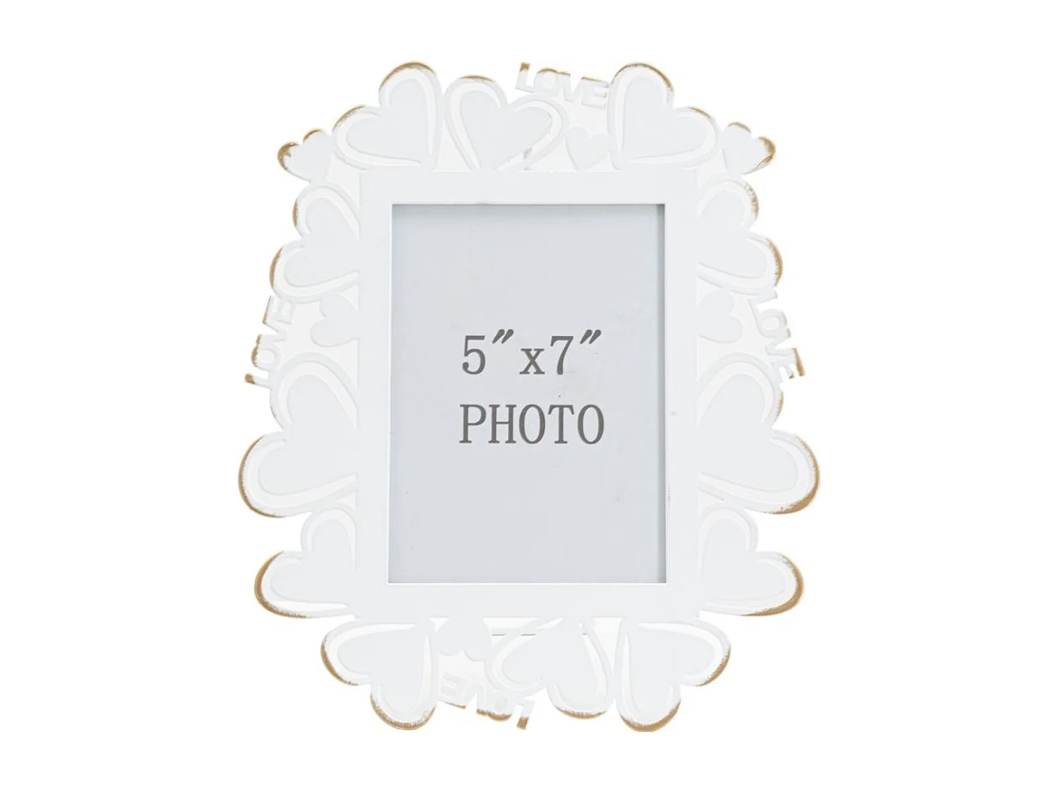 Fotolijst Olistic 4, Wit, 25x14,5x27,7 cm, Seven Design