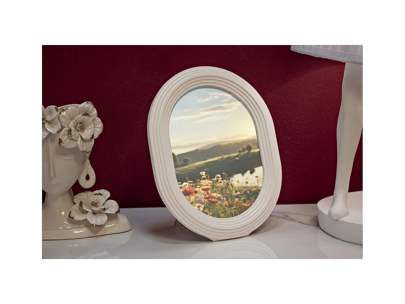 Fotolijst Olistic 54, Wit, 20x2x25 cm, Epikasa