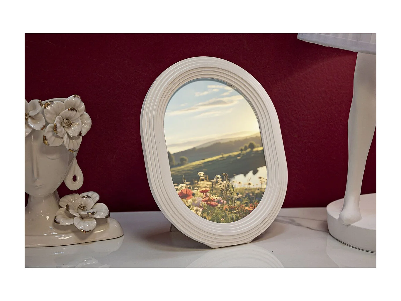 Fotolijst Olistic 54, Wit, 20x2x25 cm, Seven Design