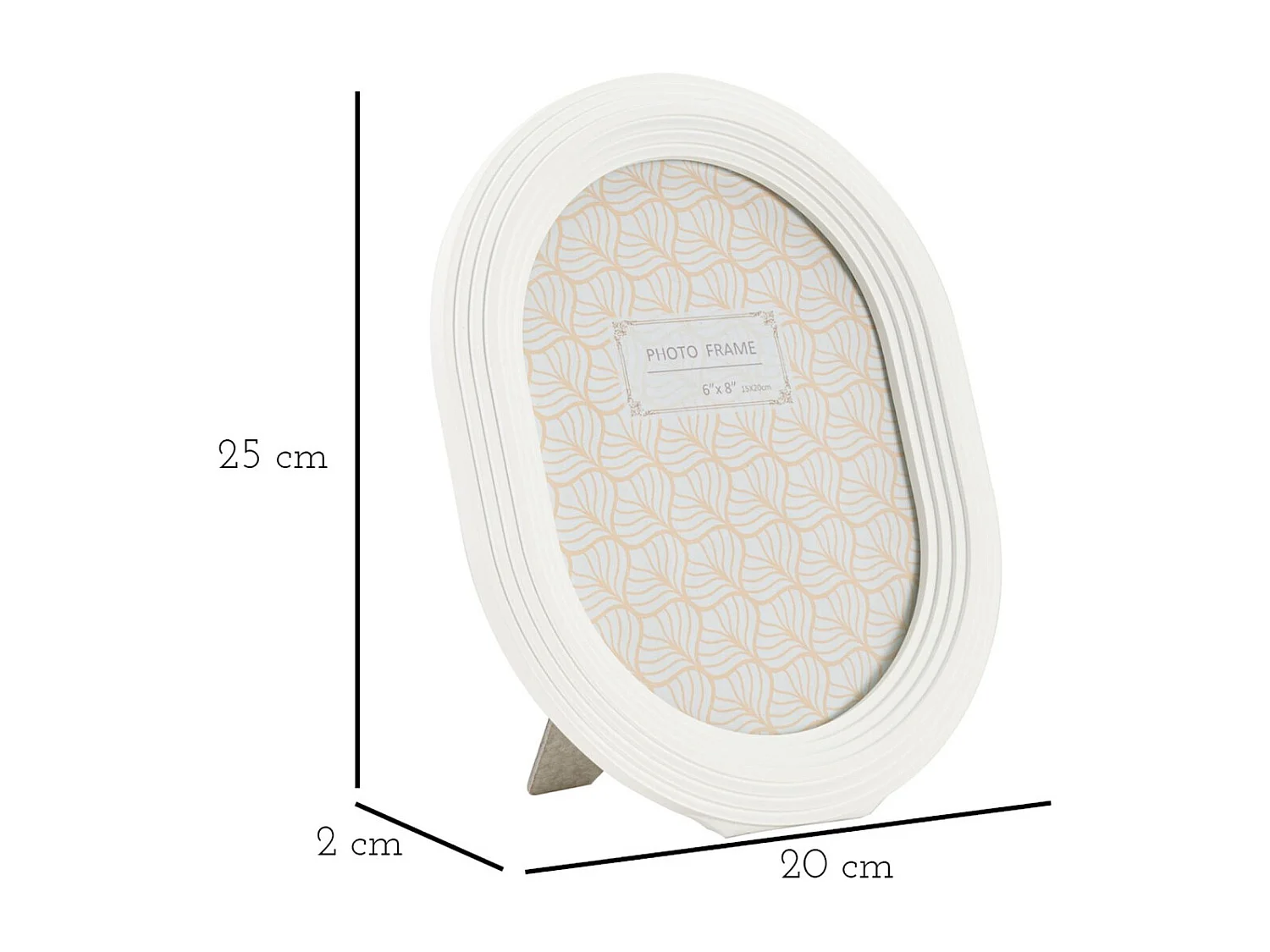 Fotolijst Olistic 54, Wit, 20x2x25 cm, Seven Design