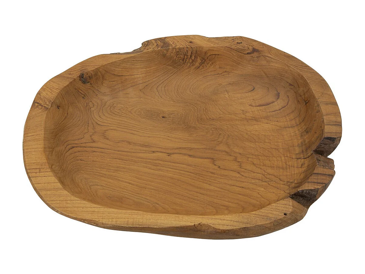 Plateau Natura 18, Marron, 43x38x7 cm, Seven Design