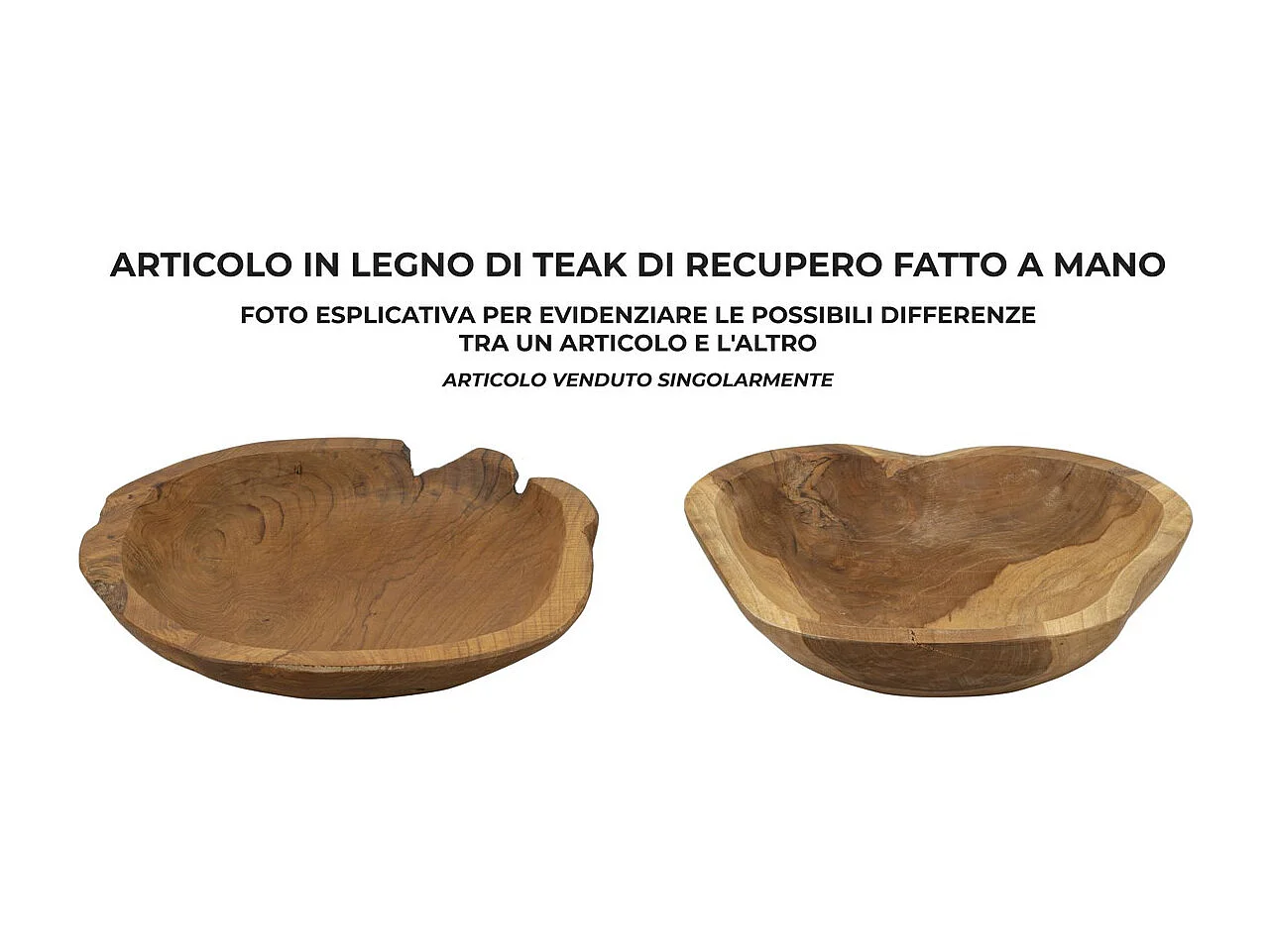 Plateau Natura 18, Marron, 43x38x7 cm, Seven Design