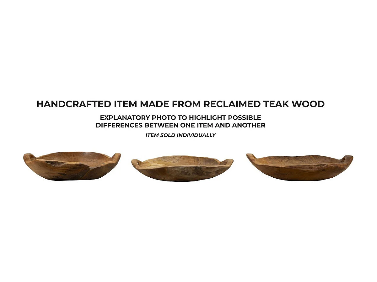 Dienblad Natura 19, Bruin, 42x36x7 cm, Epikasa