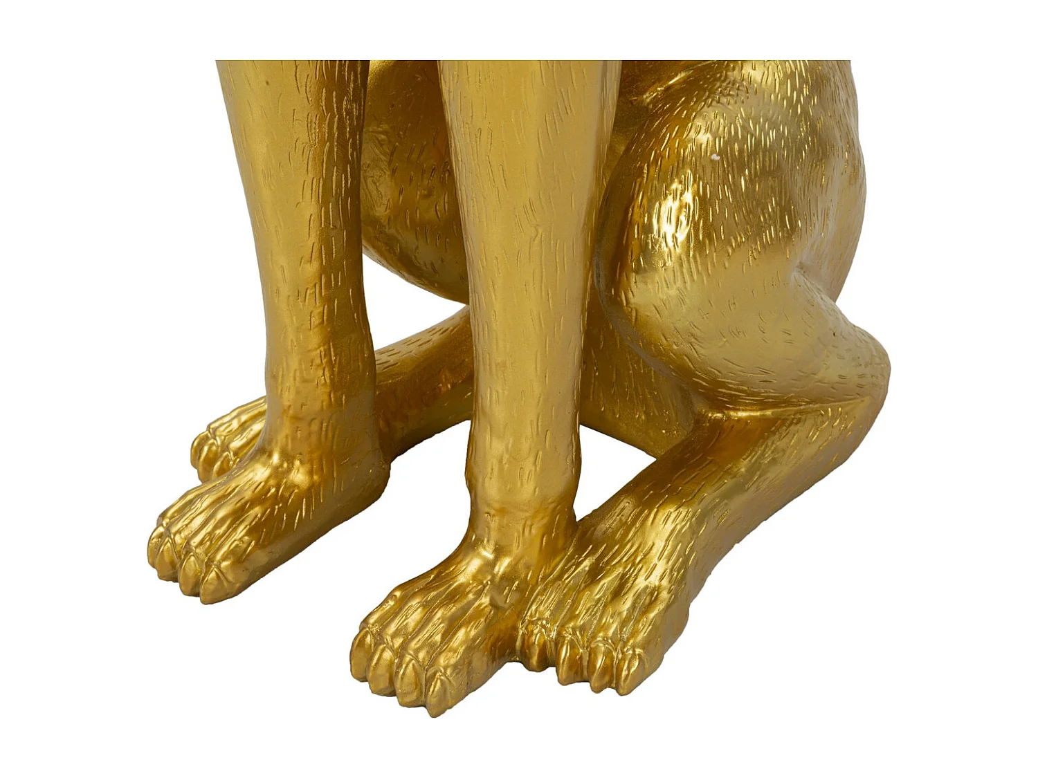 Plateau Chien 15, Or, 30x64x91 cm, Seven Design