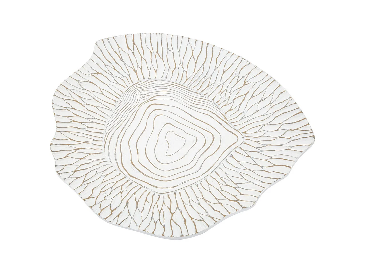 Tabuleiro MF691, Branco, 37x34x6 cm, Epikasa