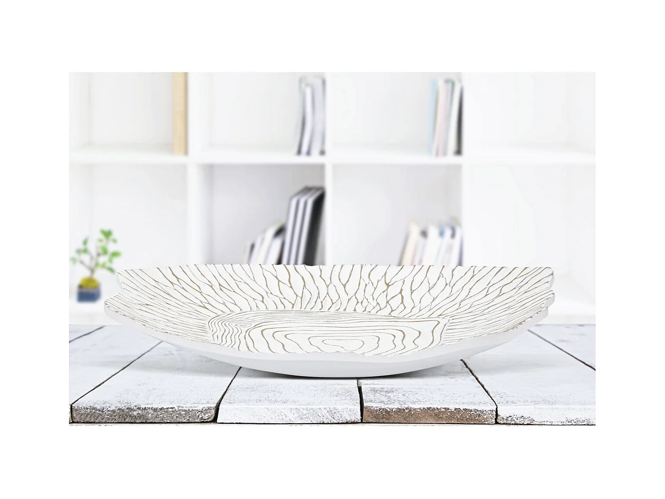 Tabuleiro MF691, Branco, 37x34x6 cm, Epikasa