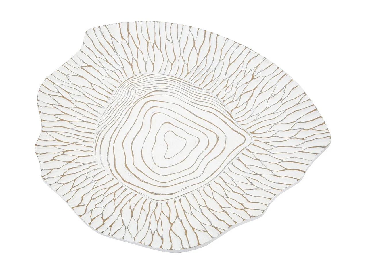 Plateau MF691, Blanc, 37x34x6 cm, Seven Design