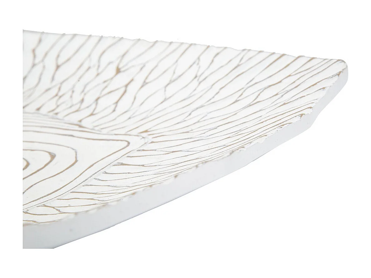 Plateau MF691, Blanc, 37x34x6 cm, Seven Design