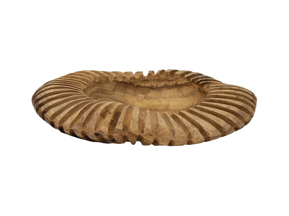 Bandeja Natura 20, Marrón, 35x35x7 cm, Epikasa