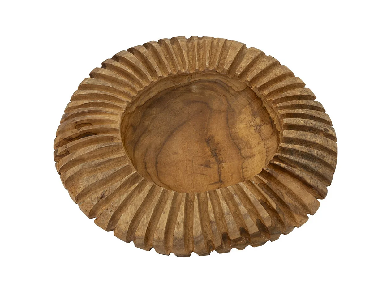 Dienblad Natura 20, Bruin, 35x35x7 cm, Epikasa