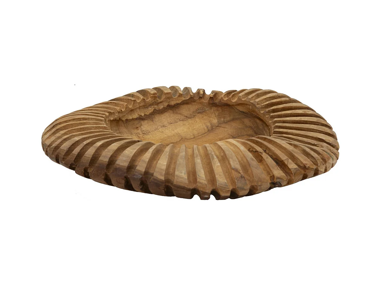 Dienblad Natura 20, Bruin, 35x35x7 cm, Epikasa