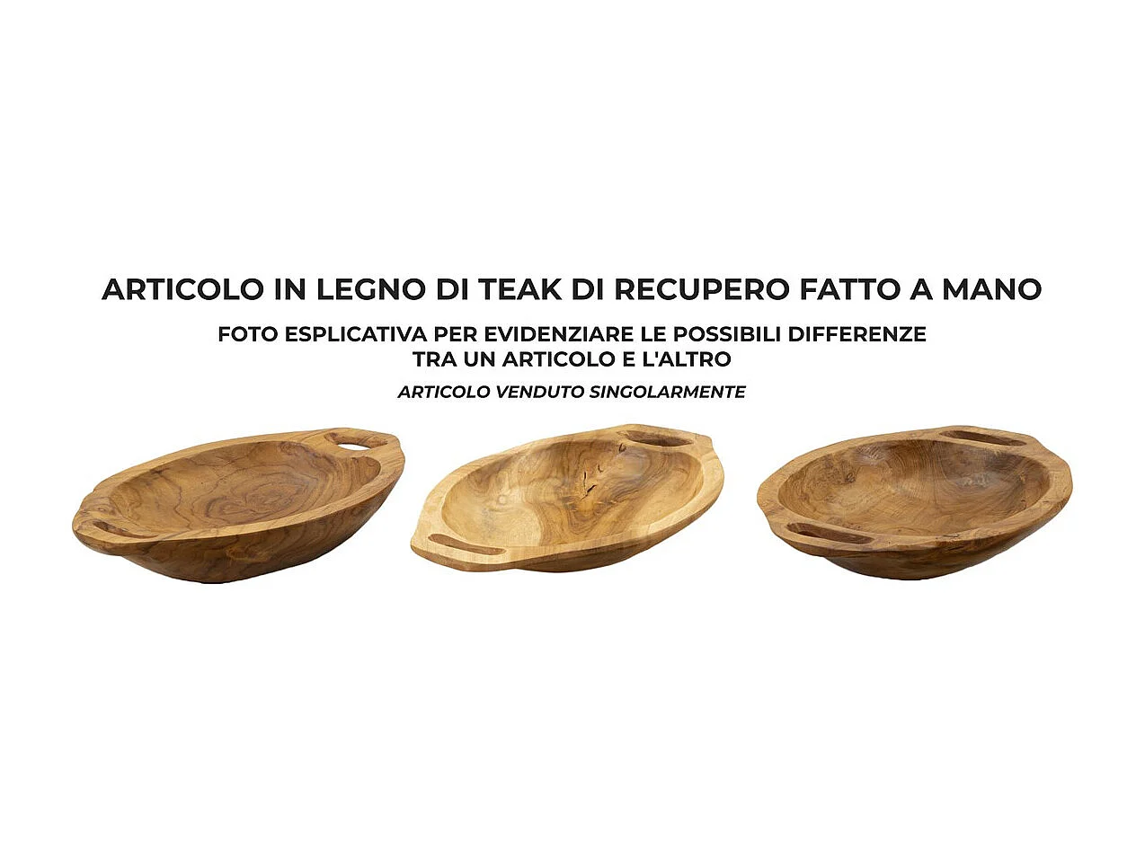 Plateau Natura 31, Marron, 37x26,5x7 cm, Seven Design