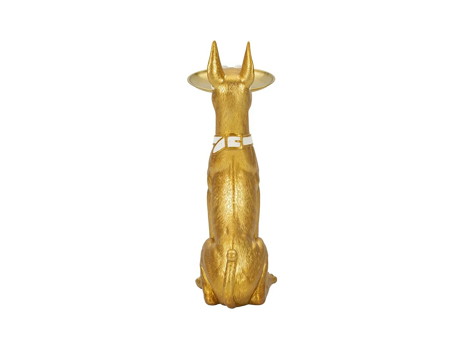 Bandeja Perro 17, Oro, 27x51x74 cm, Epikasa