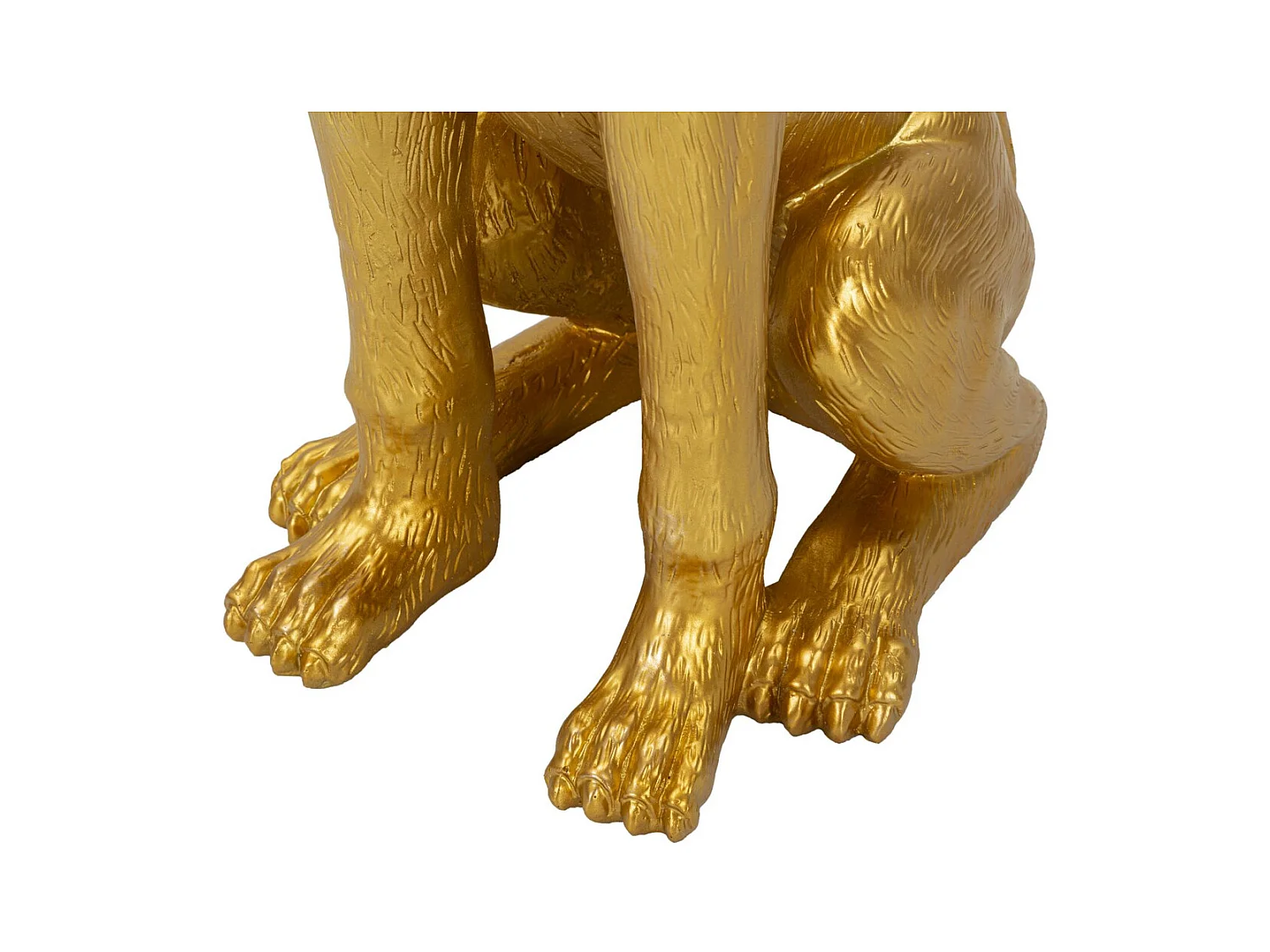 Bandeja Perro 17, Oro, 27x51x74 cm, Epikasa