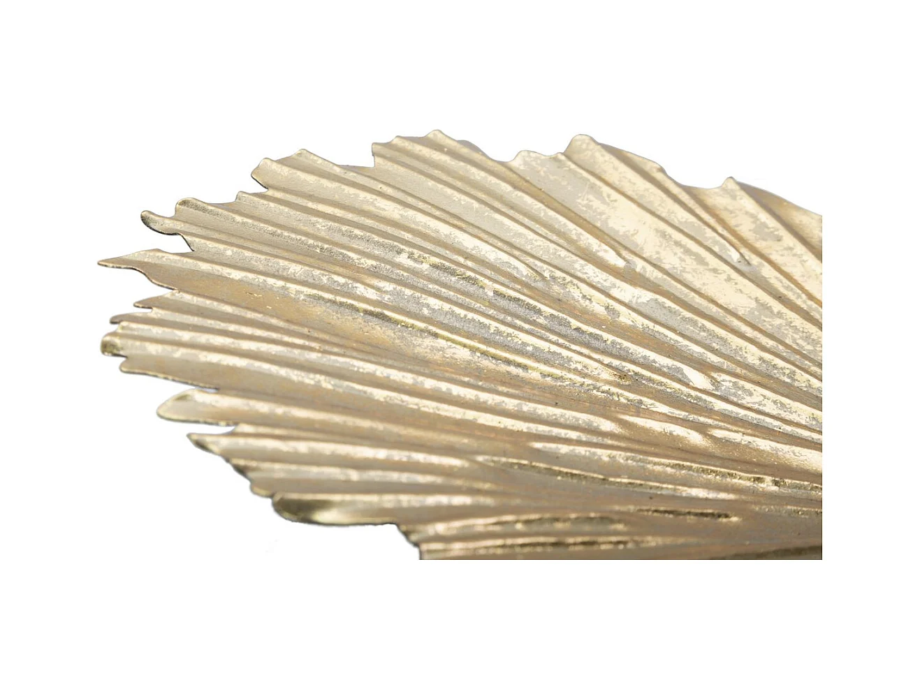 Plateau Cœur 21, Or, 25x2x29 cm, Seven Design