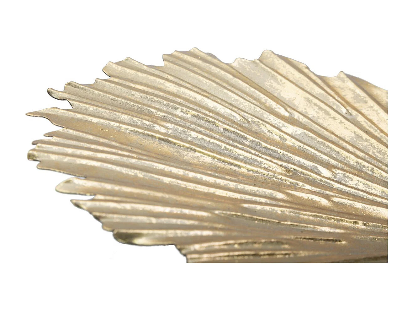 Plateau Cœur 21, Or, 25x2x29 cm, Seven Design